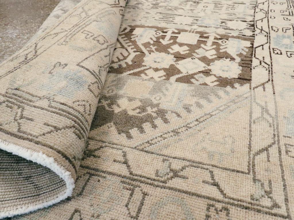 20ième siècle Collection Sabab, tapis persan Malayer du milieu du 20e siècle en vente