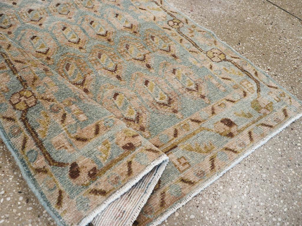 Colección Galerie Shabab Alfombra persa Malayer de mediados del siglo XX en venta 1