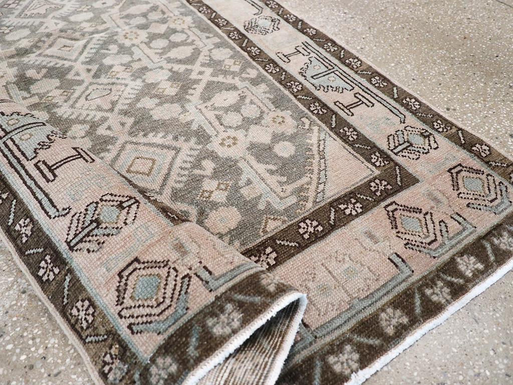 Laine Collection Sabab, tapis persan Malayer du milieu du 20e siècle en vente