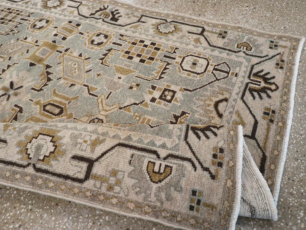 Laine Collection Sabab, tapis persan Malayer du milieu du 20e siècle en vente