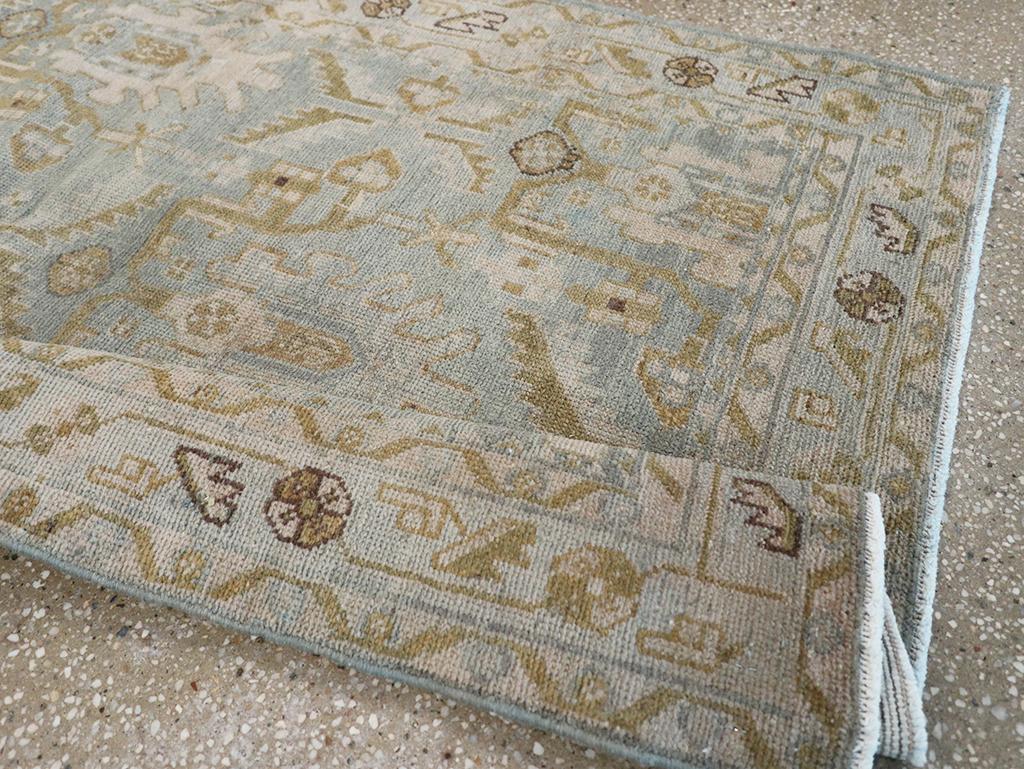 Lana Galerie Shabab Collection Mid-20th Century Persian Malayer Throw Rug in vendita
