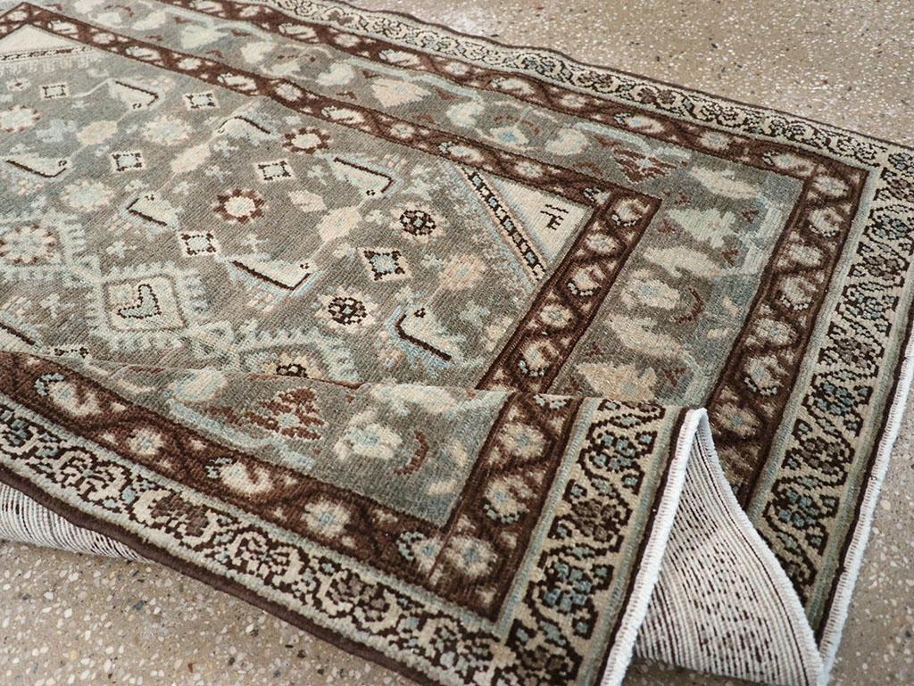 Laine Collection Sabab, tapis persan Malayer du milieu du 20e siècle en vente