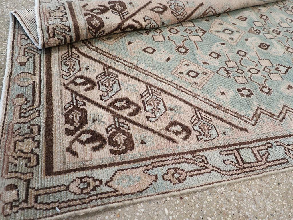 Galerie Shabab Collection Tappeto da lancio persiano Malayer della metà del XX secolo in vendita 2