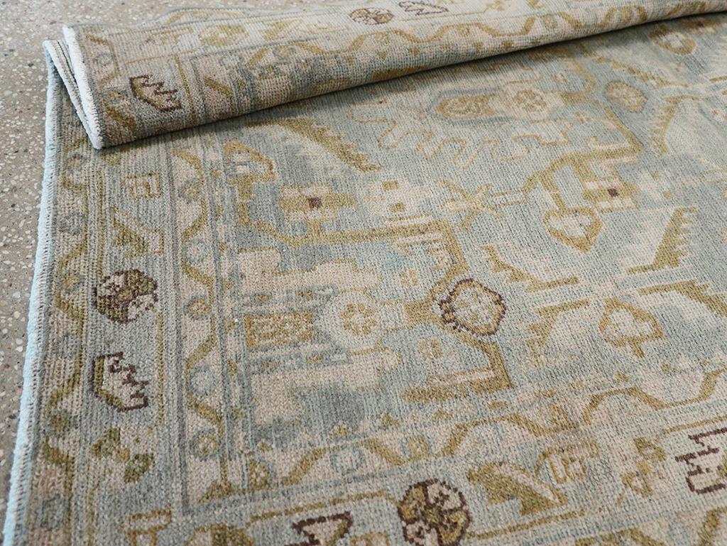 Galerie Shabab Collection Mid-20th Century Persian Malayer Throw Rug in vendita 1