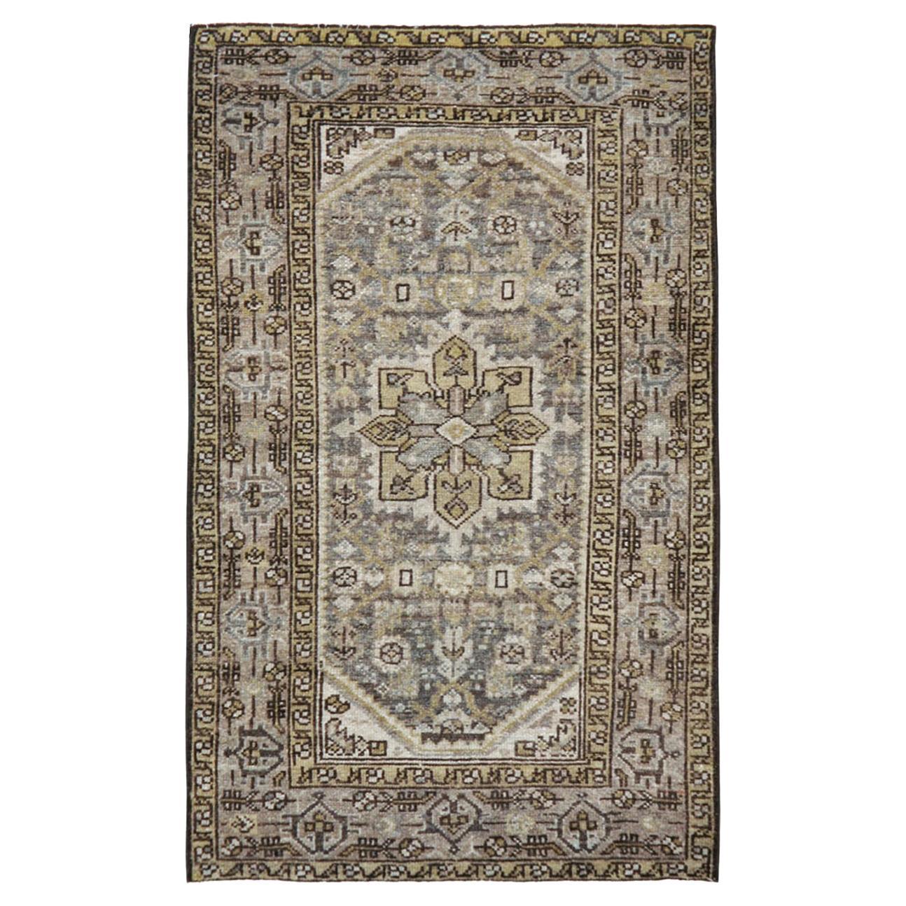 Colección Galerie Shabab Alfombra persa Malayer de mediados del siglo XX