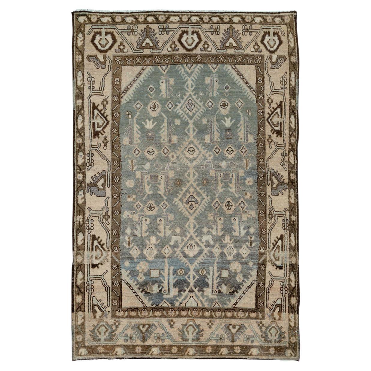 Collection Sabab, tapis persan Malayer du milieu du 20e siècle en vente