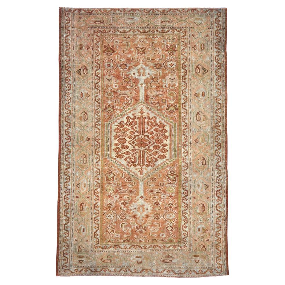 Colección Galerie Shabab Alfombra persa Malayer de mediados del siglo XX en venta