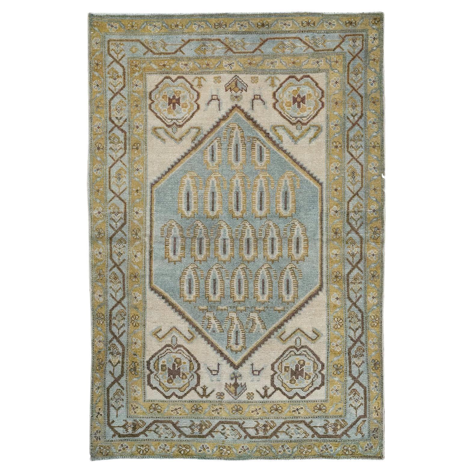 Collection Sabab, tapis persan Malayer du milieu du 20e siècle en vente
