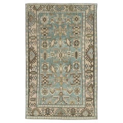 Galerie Shabab Collection Mid-20th Century Persian Malayer Throw Rug