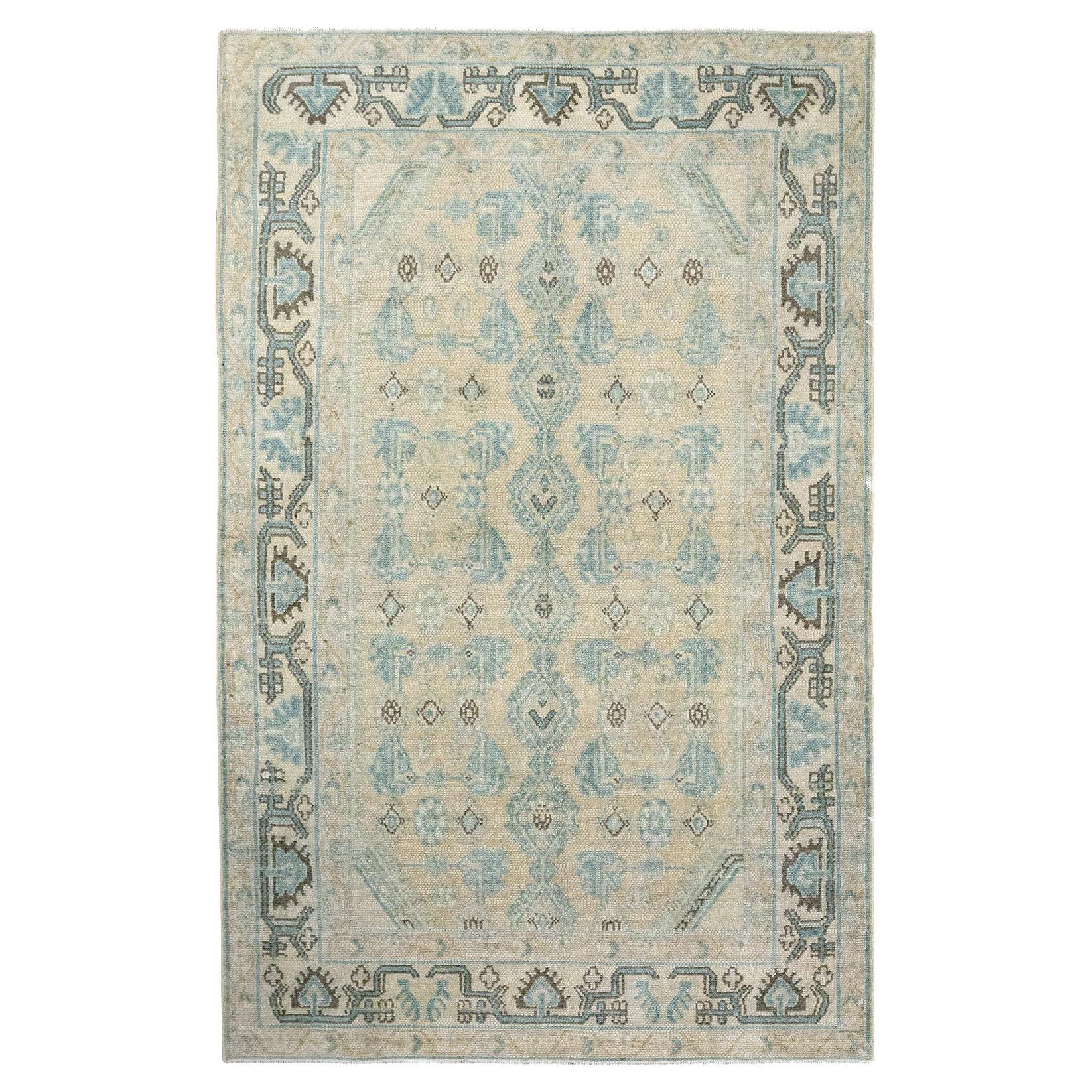Galerie Shabab Collection Mitte des 20. Jahrhunderts Persischer Malayer Wurfteppich