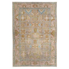 Galerie Shabab Collection Mid-20th Century Persian Malayer Throw Rug