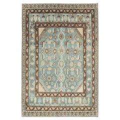 Galerie Shabab Collection Tappeto da lancio persiano Malayer della metà del XX secolo