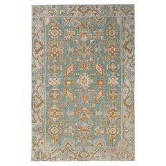 Galerie Shabab Collection Mid-20th Century Persian Malayer Throw Rug