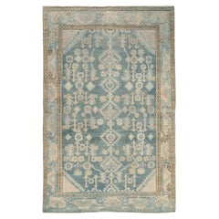 Galerie Shabab Collection Mid-20th Century Persian Malayer Throw Rug