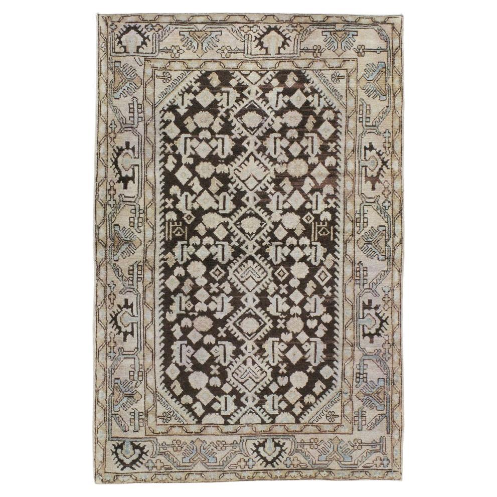 Galerie Shabab Collection Mitte des 20. Jahrhunderts Persischer Malayer Wurfteppich