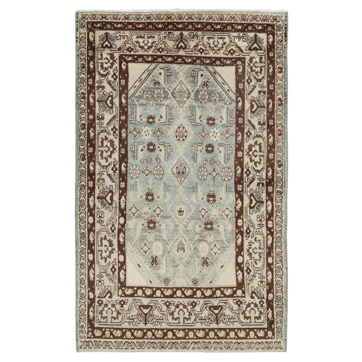 Galerie Shabab Collection Mitte des 20. Jahrhunderts Persischer Malayer Wurfteppich