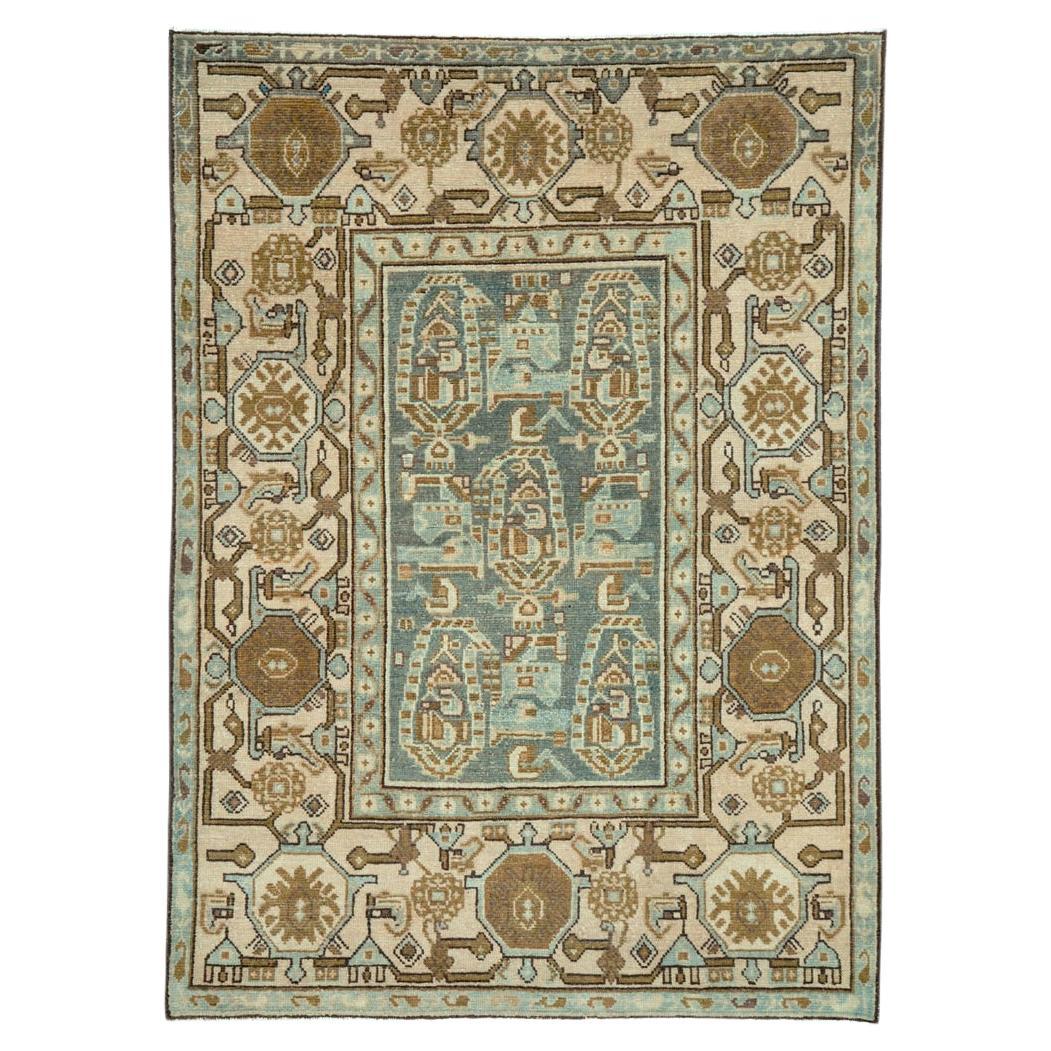 Galerie Shabab Collection Mitte des 20. Jahrhunderts Persischer Malayer Wurfteppich