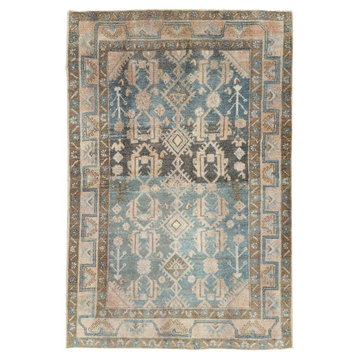 Galerie Shabab Collection Mitte des 20. Jahrhunderts Persischer Malayer Wurfteppich