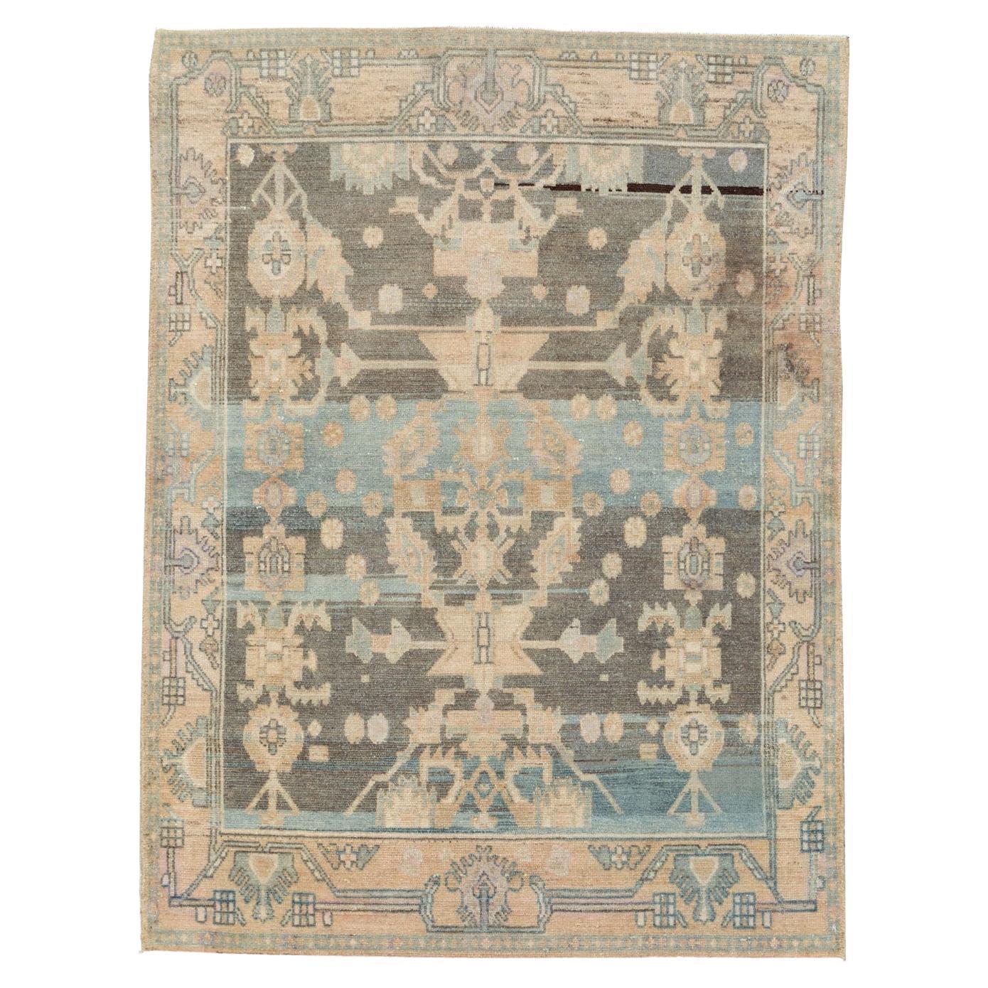 Galerie Shabab Collection Mitte des 20. Jahrhunderts Persischer Malayer Wurfteppich