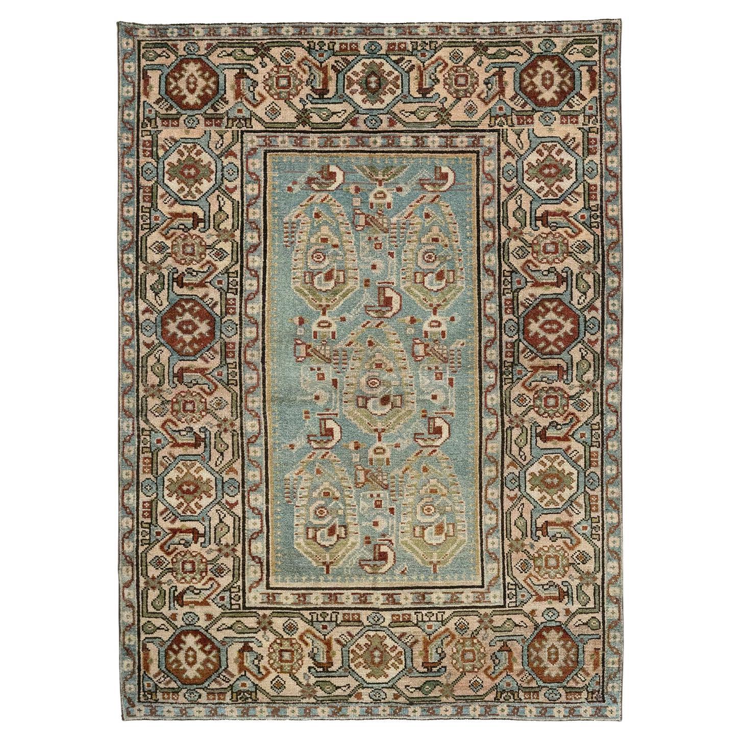 Galerie Shabab Collection Mitte des 20. Jahrhunderts Persischer Malayer Wurfteppich