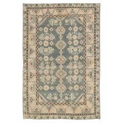 Galerie Shabab Collection Mid-20th Century Persian Malayer Throw Rug