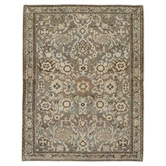 Galerie Shabab Collection Mid-20th Century Persian Malayer Throw Rug