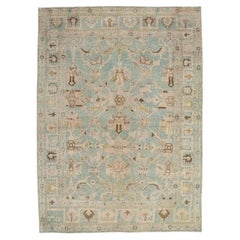 Galerie Shabab Collection Mid-20th Century Persian Malayer Throw Rug
