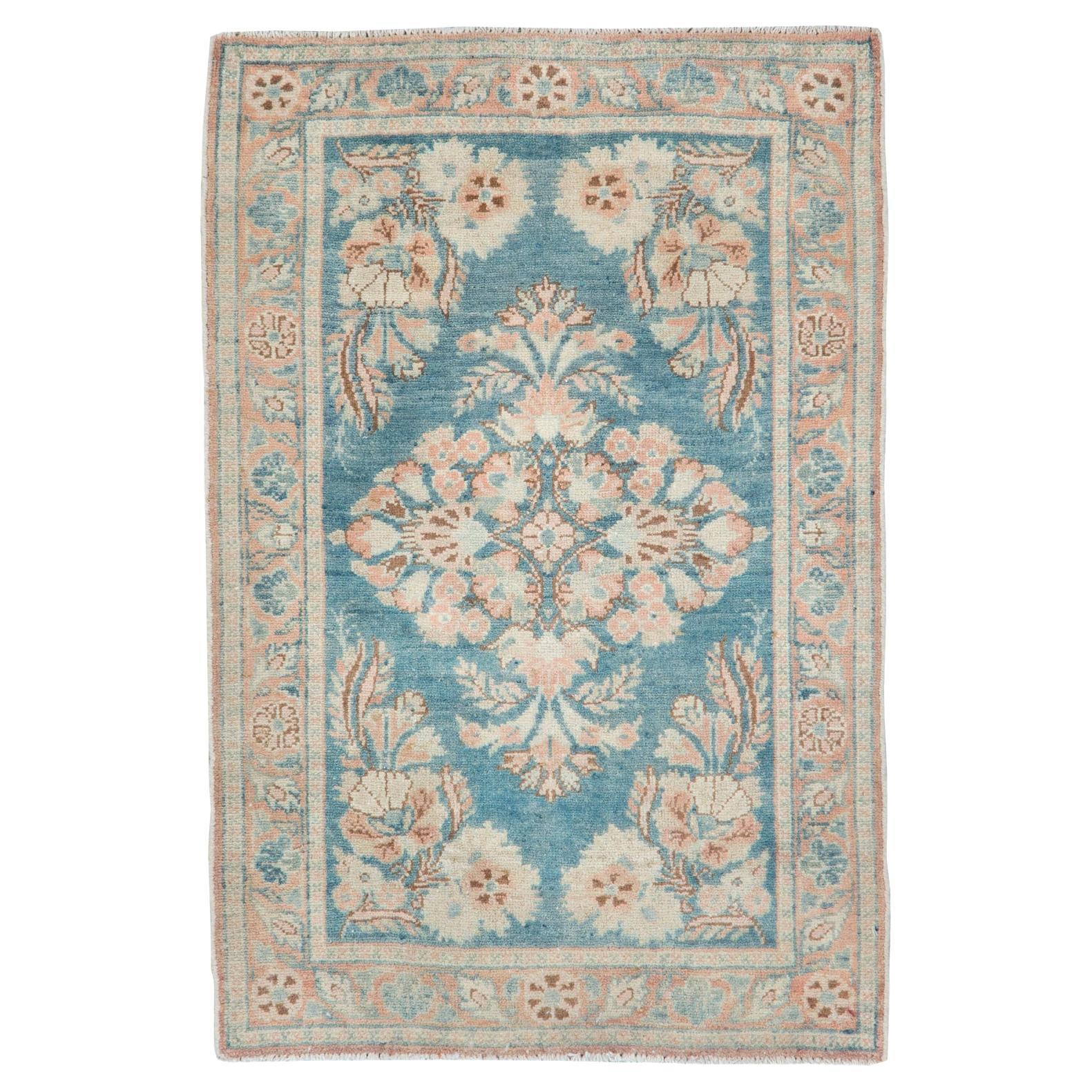 Galerie Shabab Collection Mid-20th Century Persian Malayer Throw Rug