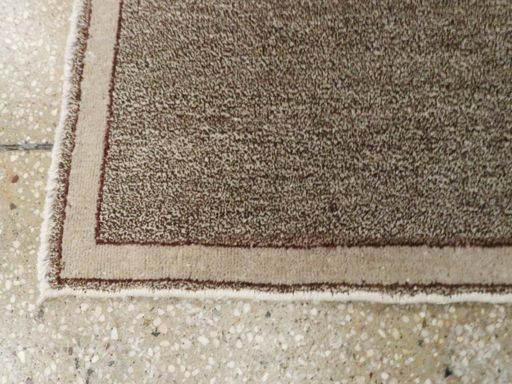 Galerie Shabab Collection Mid-20th Century Persian Mashad Rug In Excellent Condition For Sale In New York, NY