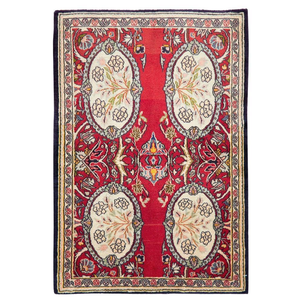 Galerie Shabab Collection'S Tappeto persiano Quom della metà del XX secolo