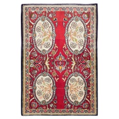 Galerie Shabab Collection Mid-20th Century Persian Quom Rug