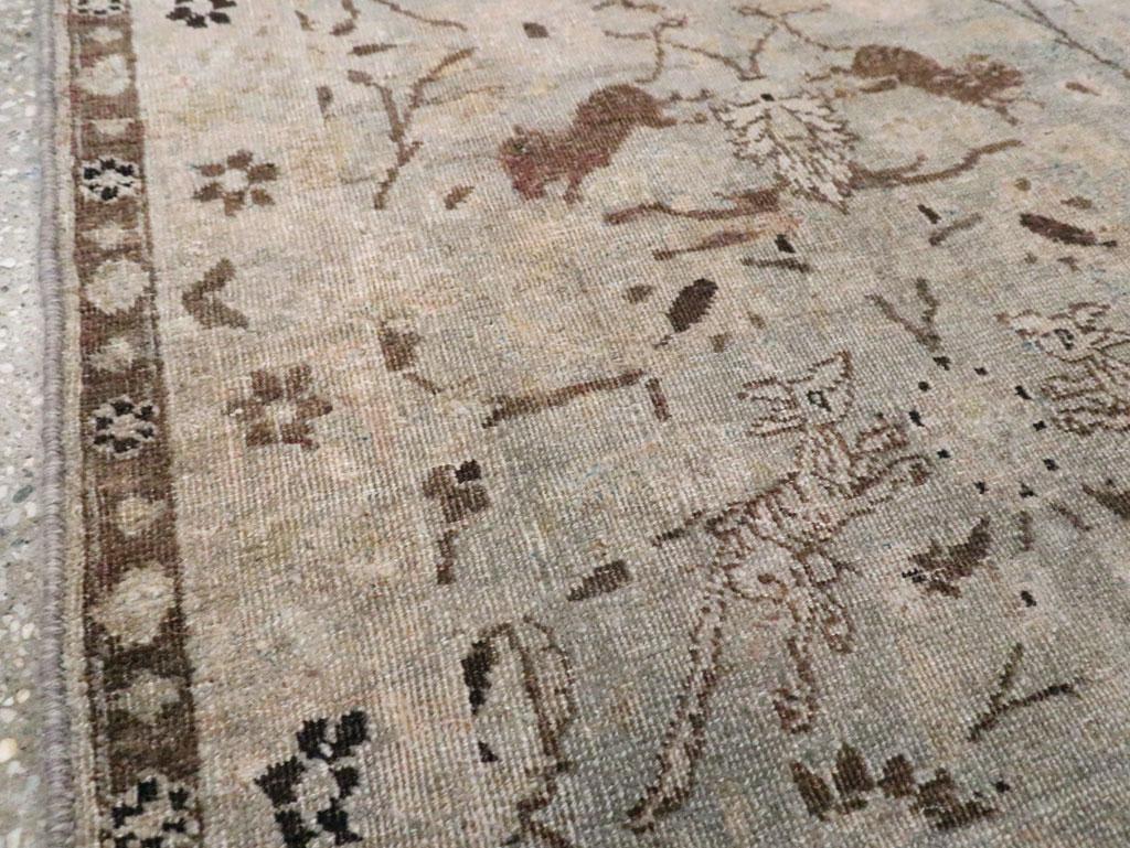 Colección Galerie Shabab Alfombra persa sarouk de mediados del siglo XX Sarouk Farahan en venta