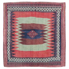 Galerie Shabab Collection Mid-20th Century Persian Shiraz Flatweave Kilim Rug
