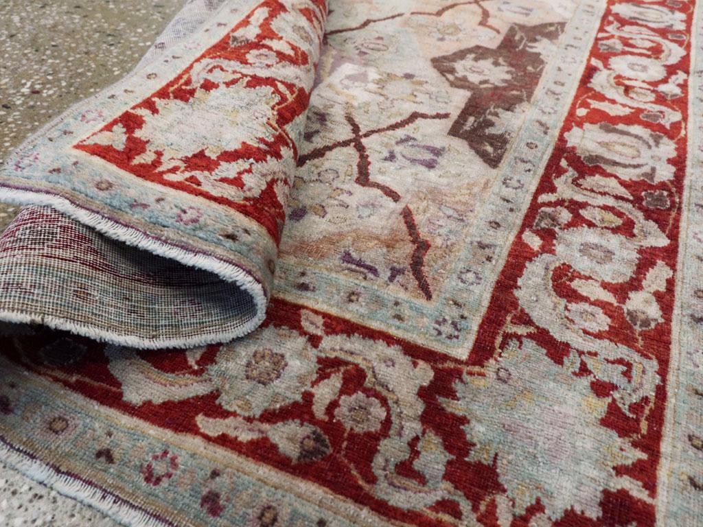 Colección Galerie Shabab Alfombra persa Tabriz de mediados del siglo XX Lana en venta