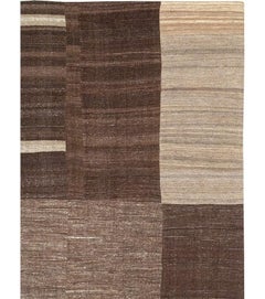 Galerie Shabab Collection Türkei Mitte des 20. Jahrhunderts Flachgewebe-Kilim-Teppich