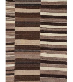 Galerie Shabab Collection Türkei Mitte des 20. Jahrhunderts Flachgewebe-Kilim-Teppich