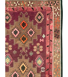 Galerie Shabab Collection Mid-20th Century Turkey Flatweave Kilim Carpet