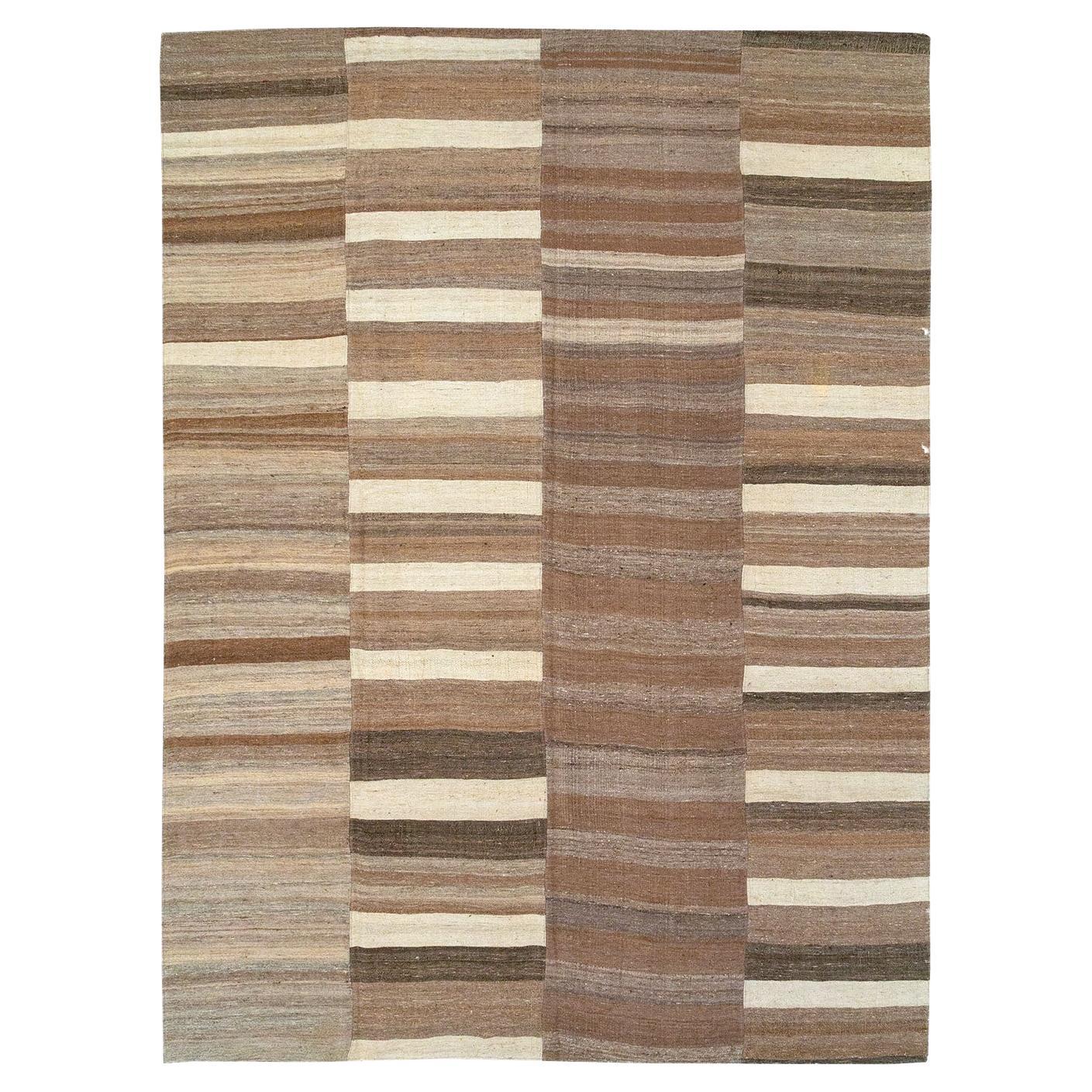 Galerie Shabab Collection Mid-20th Century Turkey Flatweave Kilim Carpet