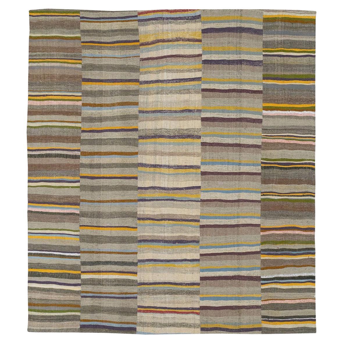 Galerie Shabab Collection Mid-20th Century Turkey Flatweave Kilim Carpet