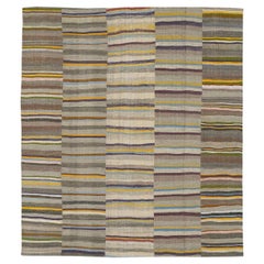 Galerie Shabab Collection Mid-20th Century Turkey Flatweave Kilim Carpet