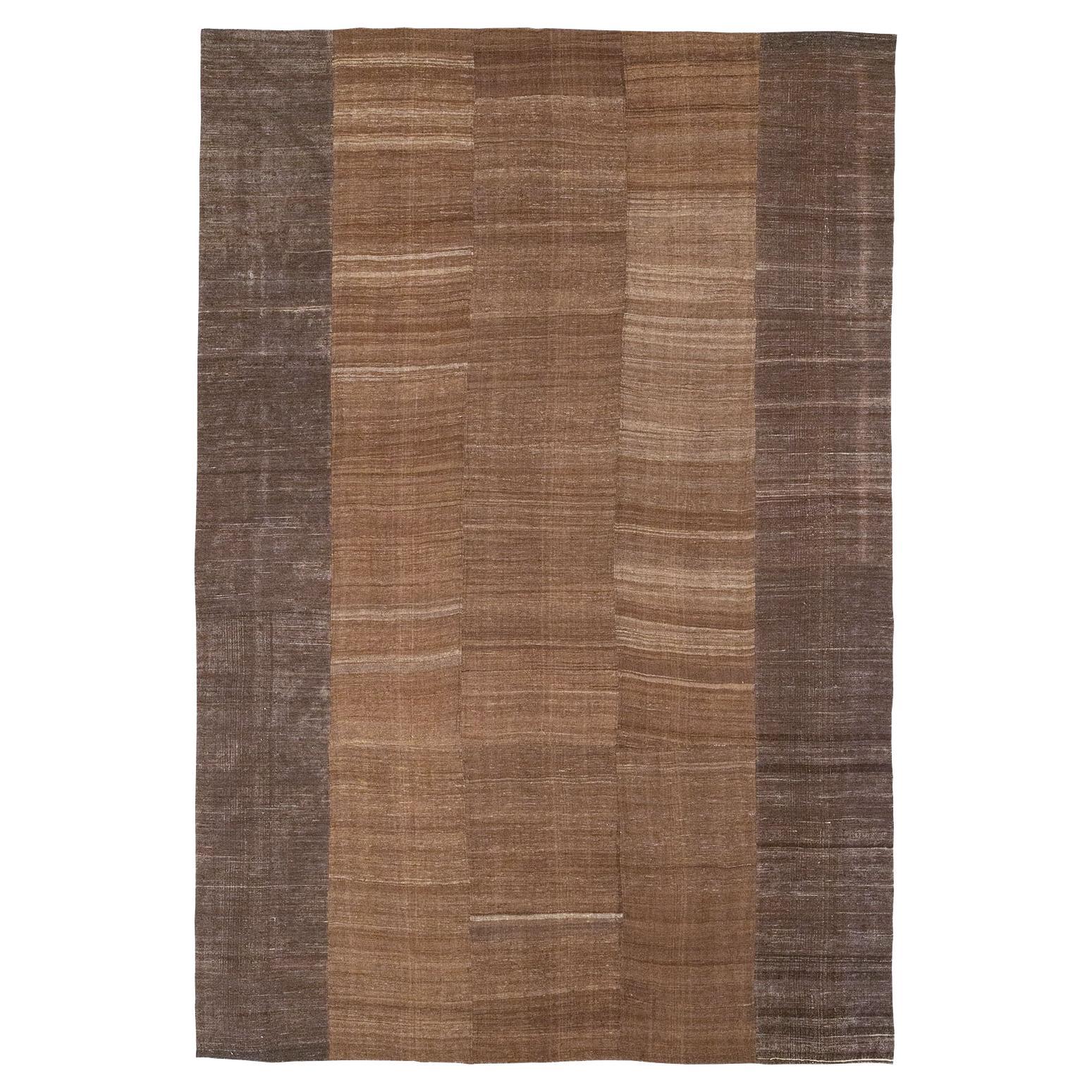 Collection Shabab Collection Turquie du milieu du 20e siècle Tapis Kilim à tissage plat