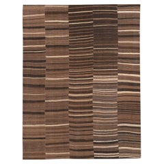 Galerie Shabab Collection Türkei Mitte des 20. Jahrhunderts Flachgewebe-Kilim-Teppich