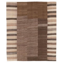 Galerie Shabab Collection Türkei Mitte des 20. Jahrhunderts Flachgewebe-Kilim-Teppich