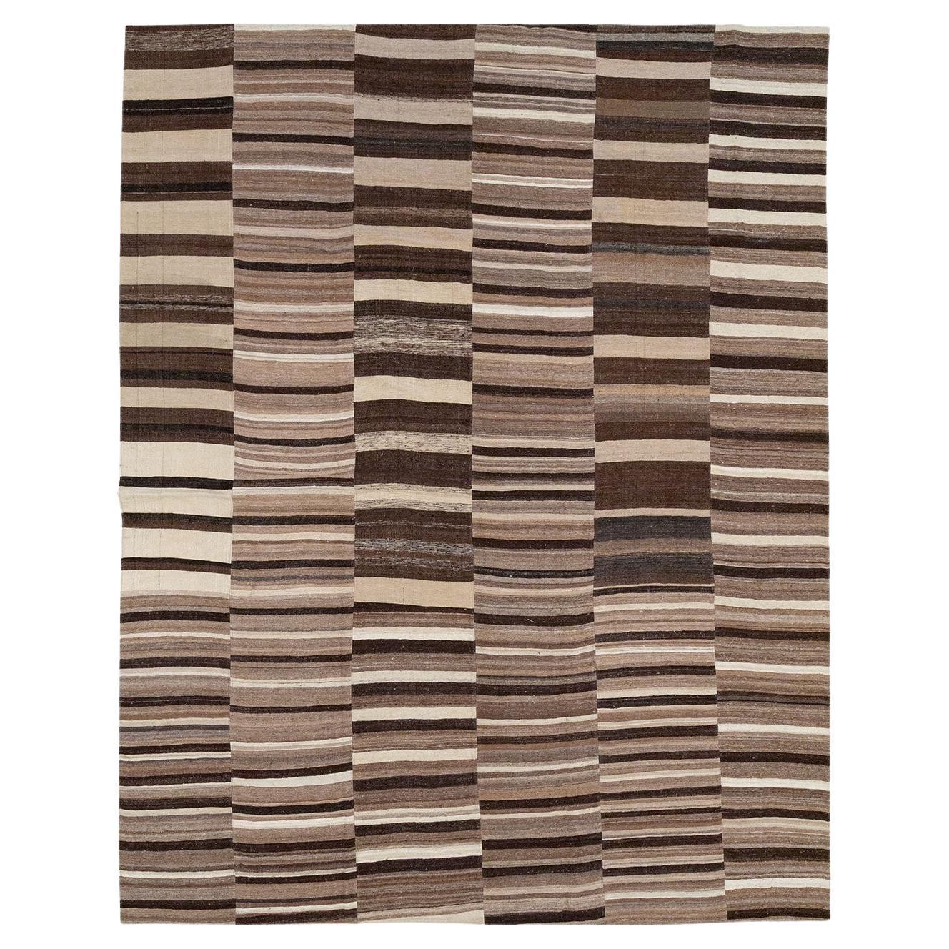 Galerie Shabab Collection Mid-20th Century Turkey Flatweave Kilim Carpet