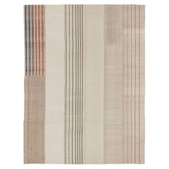 Galerie Shabab Collection Türkei Mitte des 20. Jahrhunderts Flachgewebe-Kilim-Teppich