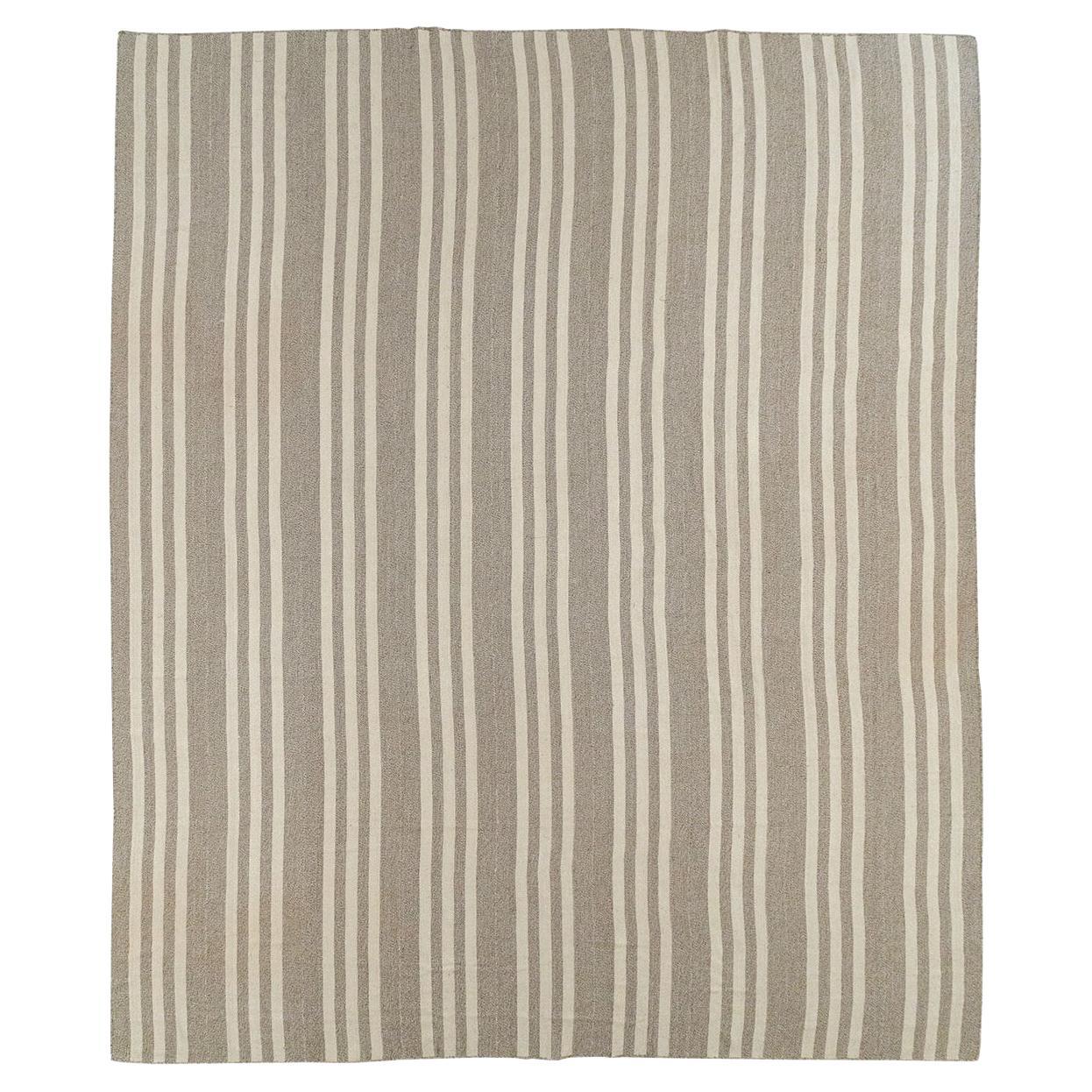 Galerie Shabab Collection Mid-20th Century Turkey Flatweave Kilim Large Carpet