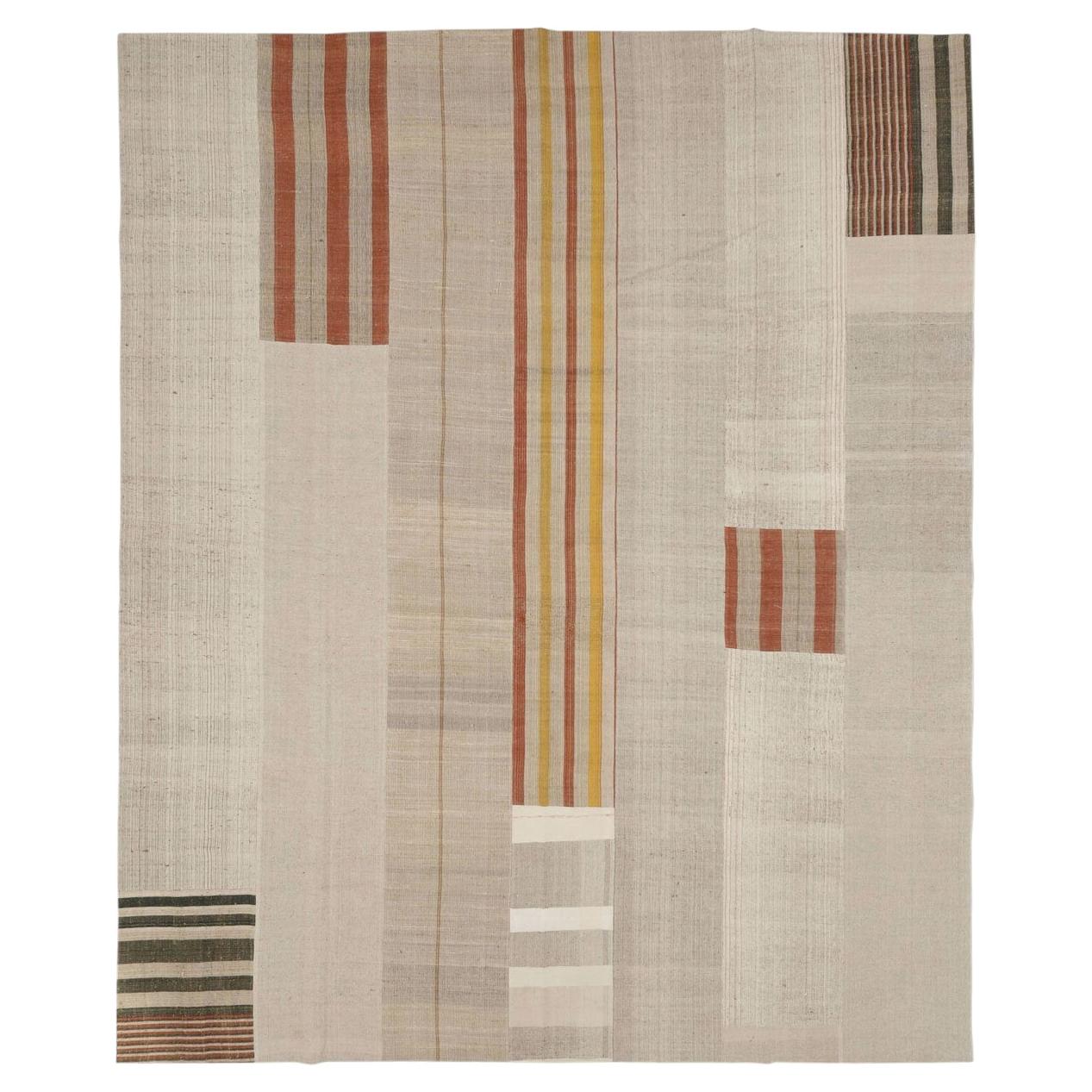 Galerie Shabab Collection Mid-20th Century Turkey Flatweave Kilim Large Carpet
