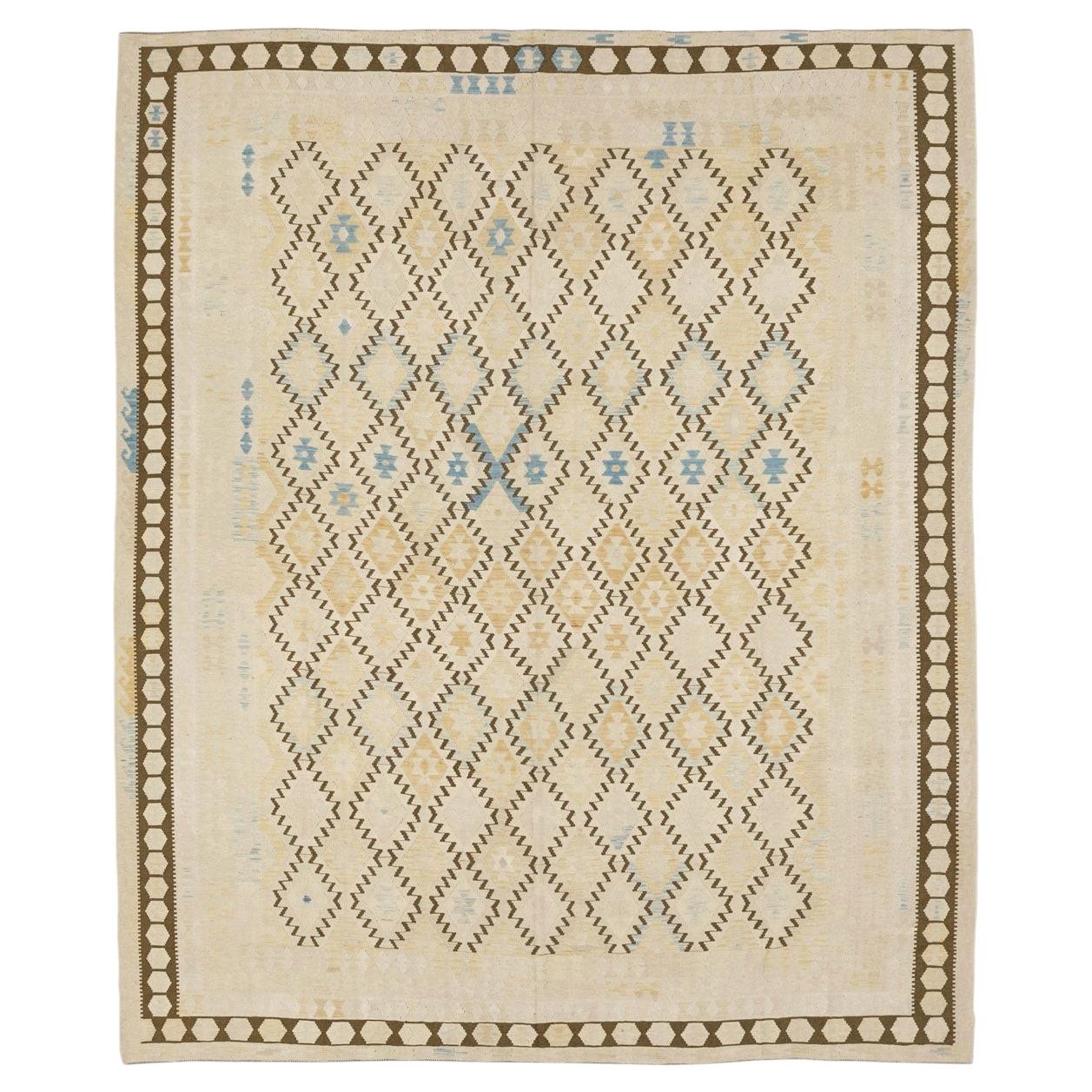 Galerie Shabab Collection Mid-20th Century Turkey Flatweave Kilim Large Carpet