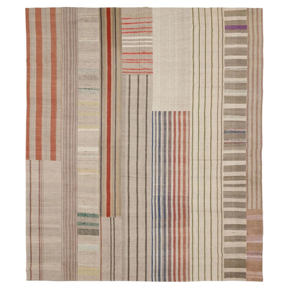 Galerie Shabab Collection Mid-20th Century Turkey Flatweave Kilim Large Carpet