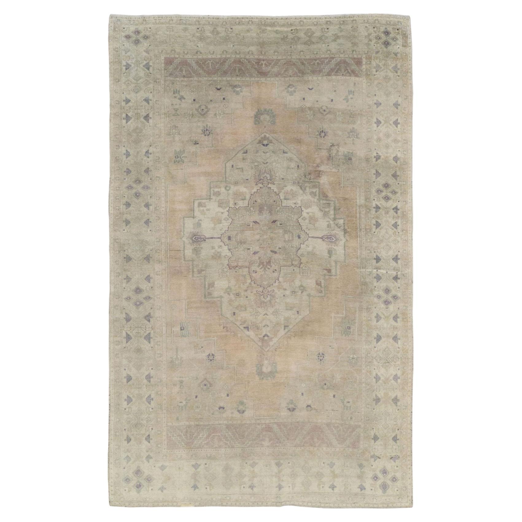 Galerie Shabab Collection Mid-20th Century Turkish Anatolian Accent Carpet
